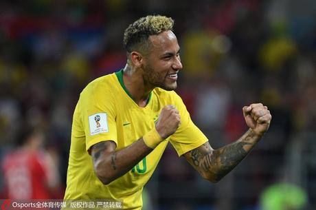 高清图:世界杯28日表情包 内马尔庆祝巴西胜利