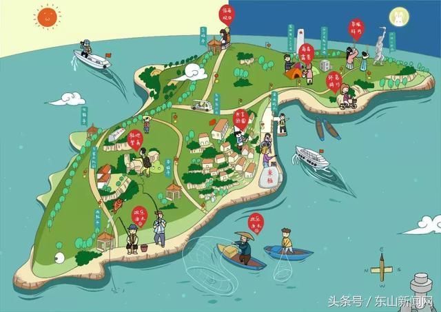 楼市快讯 > 漳州东山全域旅游手绘地图出炉了,"有颜值,会引路,会说话"