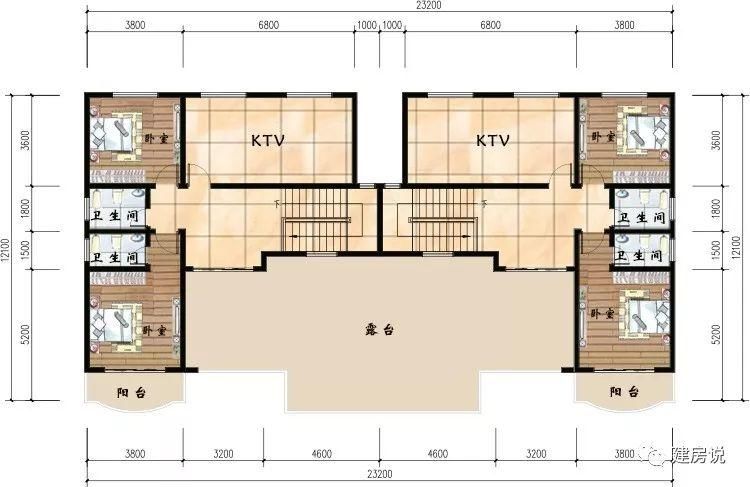 52栋别墅可双拼可独栋，这样建房走出去面子十足