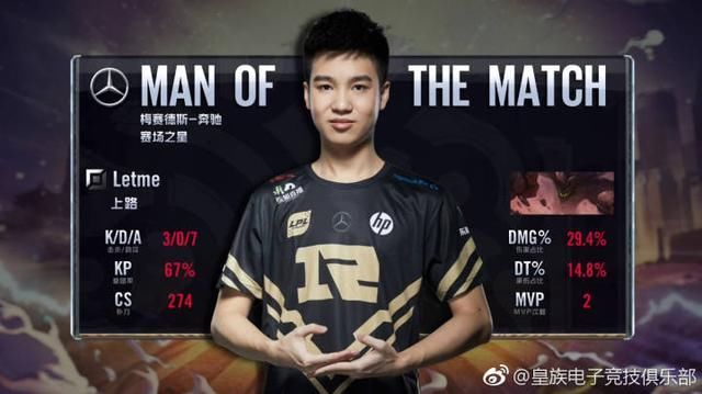 RNG众生平等Letme,客串中单对线Rookie,这么