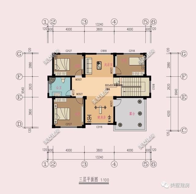 农村自建房别墅，宽11米深八米厨房另外建，该怎么设计好？