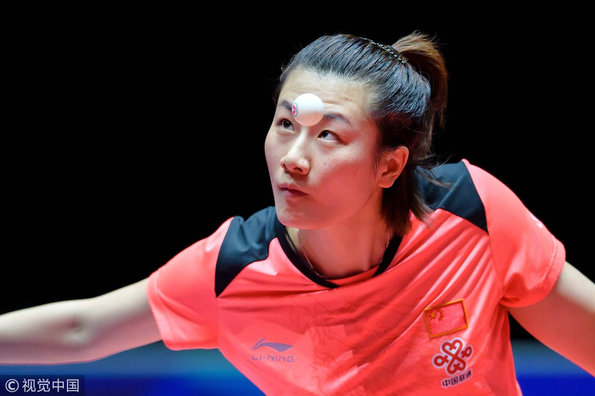 世乒赛中国女队3-1日本 四连冠