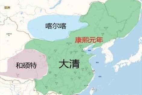 从六张地图来看清朝是如何从关外起家，逐渐统一全国的