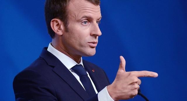 耳提面命!马克龙在美国会演讲 当面警告特朗普