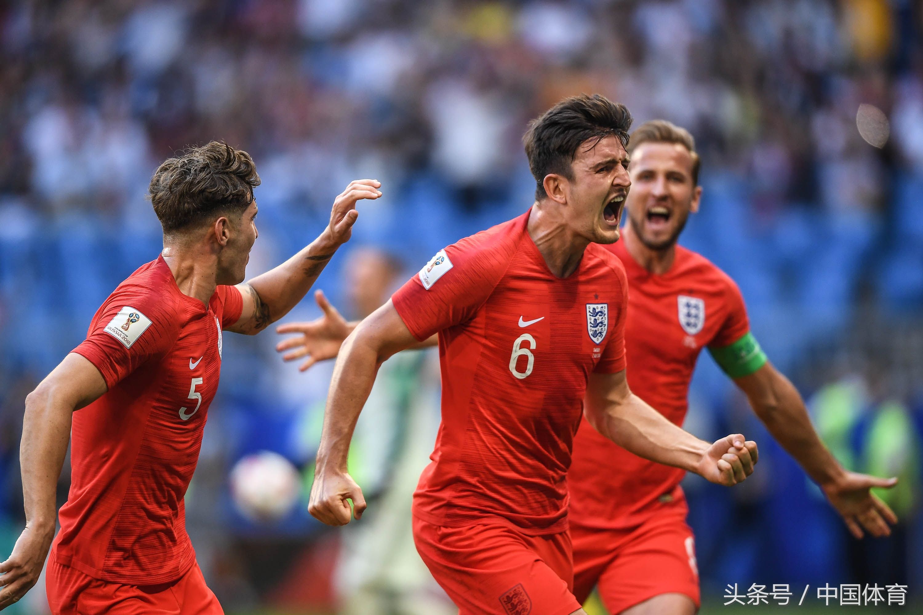 2018FIFA俄罗斯世界杯1\/4决赛 英格兰队2比0