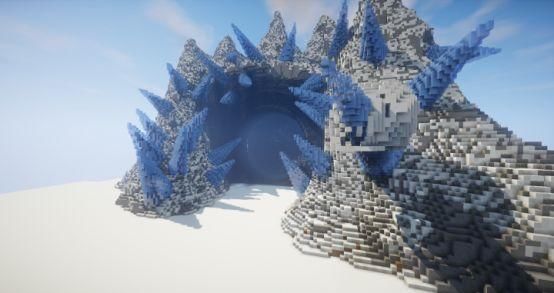 《我的世界》里可以见到洛基的父亲?盘点游戏中的神奇雪景