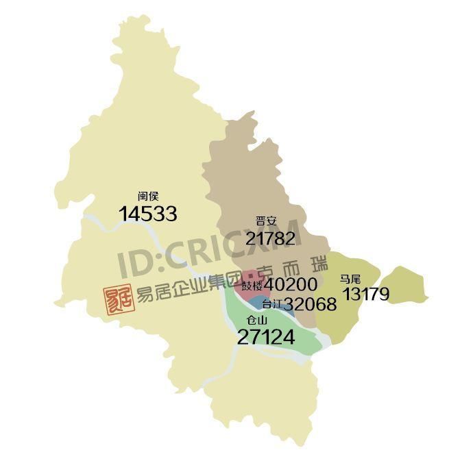 福建各地级市房价地图