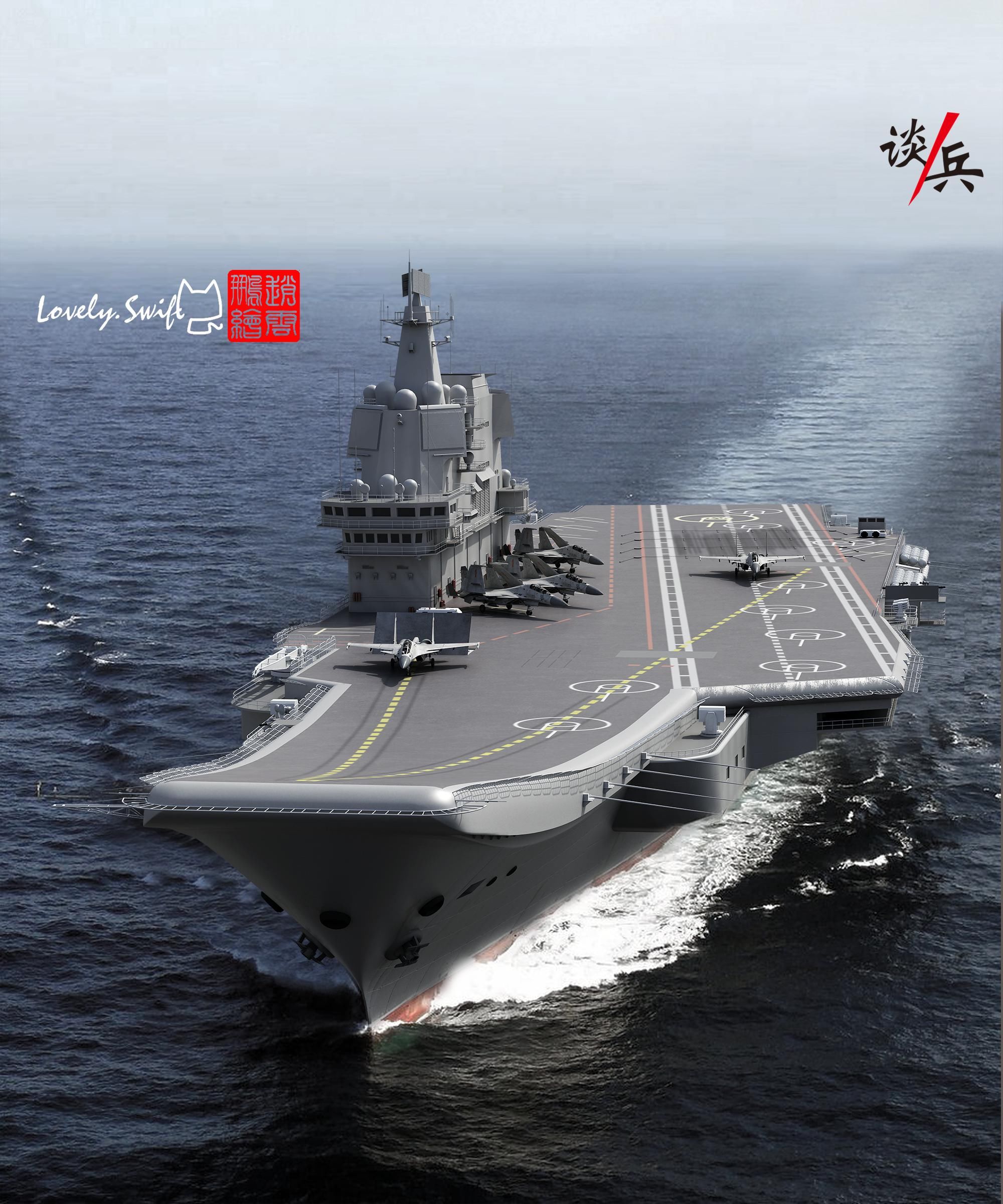 中国002型航母海试在即 或搭载改进型歼15