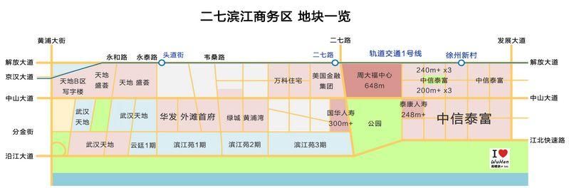 二七滨江再添547套豪宅 武汉天地B10地块规划方案批示