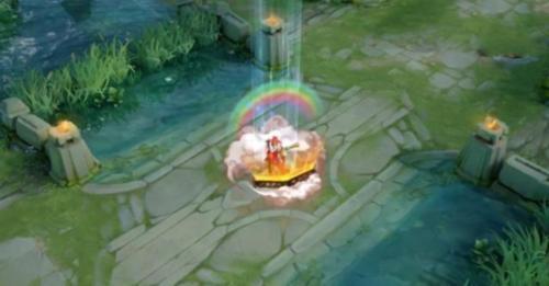 王者荣耀:大圣娶亲情人节皮肤特效,露娜特效华