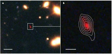 大爆炸 2.5 亿年后，遥远星系中已有恒星开始形成|Nature 自然科