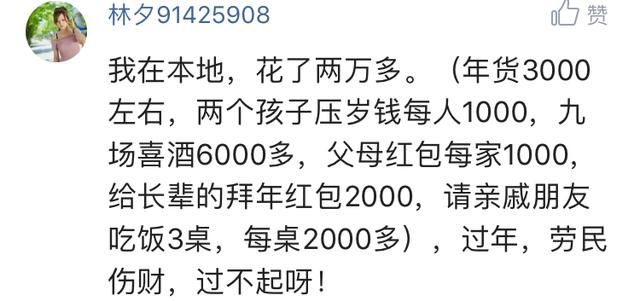 晒晒你春节过年花了多少钱？网友：回家路费1.8元你给我出来