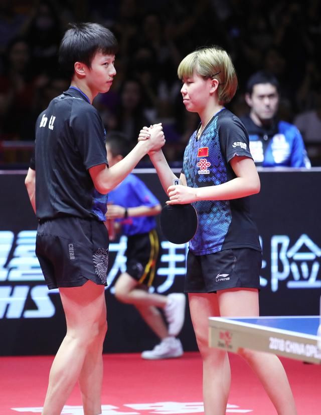 国乒夺冠!林高远\/陈幸同3比1日本组合,问鼎中国