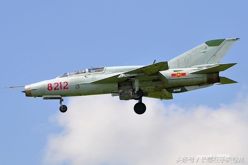 越南空军装备的米格-21战机