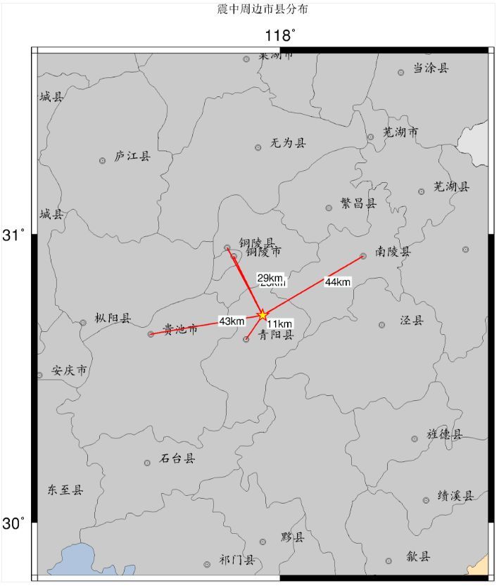 刚刚!安徽这个地方发生地震!