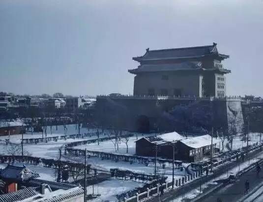老照片:1948年建国前夕的北京城