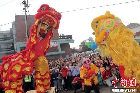 非洲最大唐人街举行大拜年活动