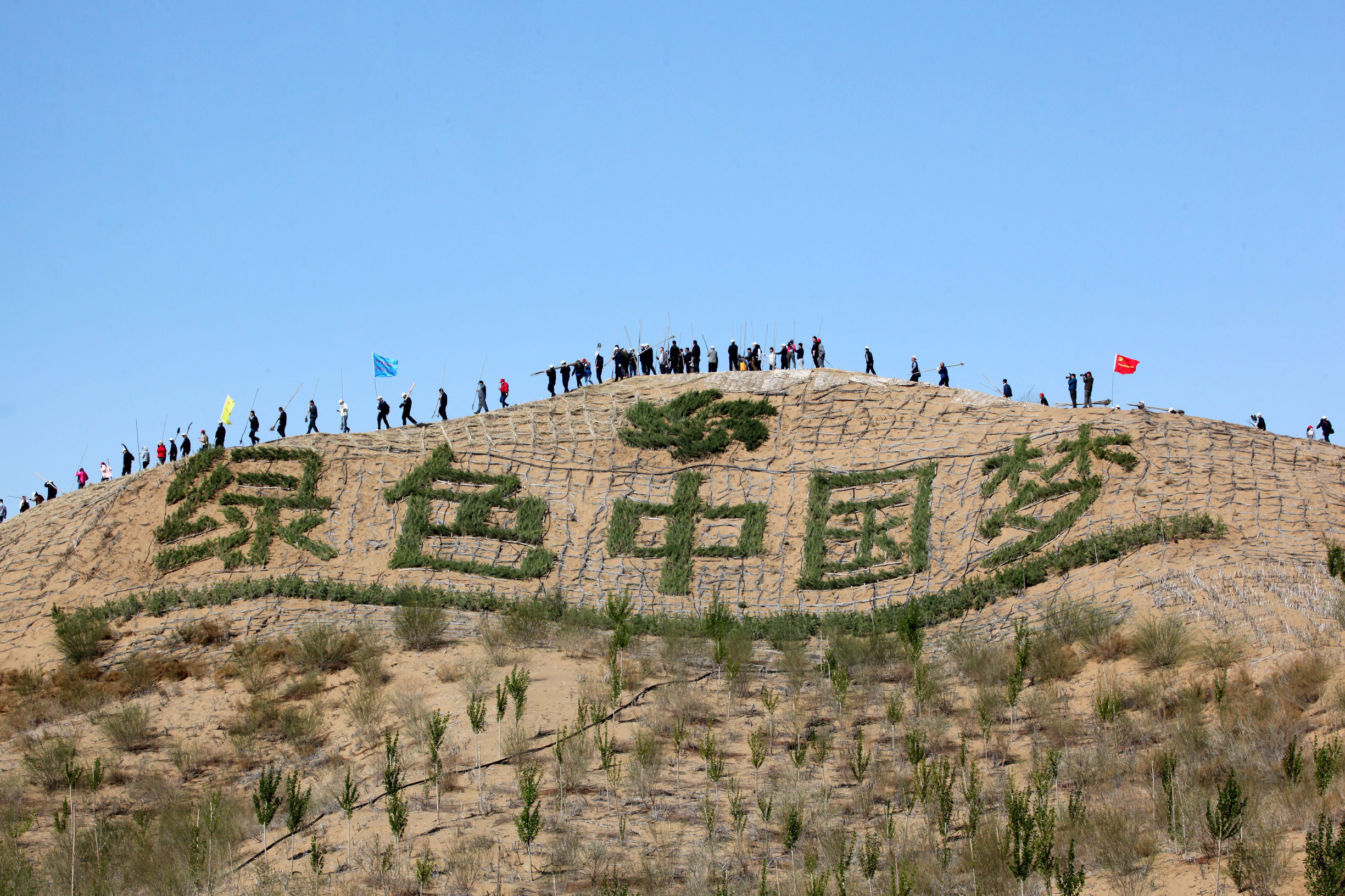 直击地球上逐渐被绿地取代的沙漠