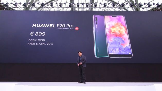 震撼三摄,远近都能拍!华为P20 Pro正式发布