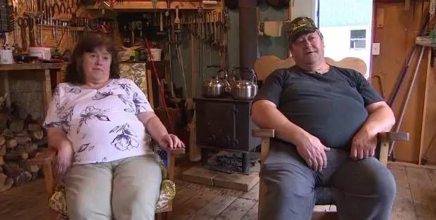 加拿大风景如画的小镇