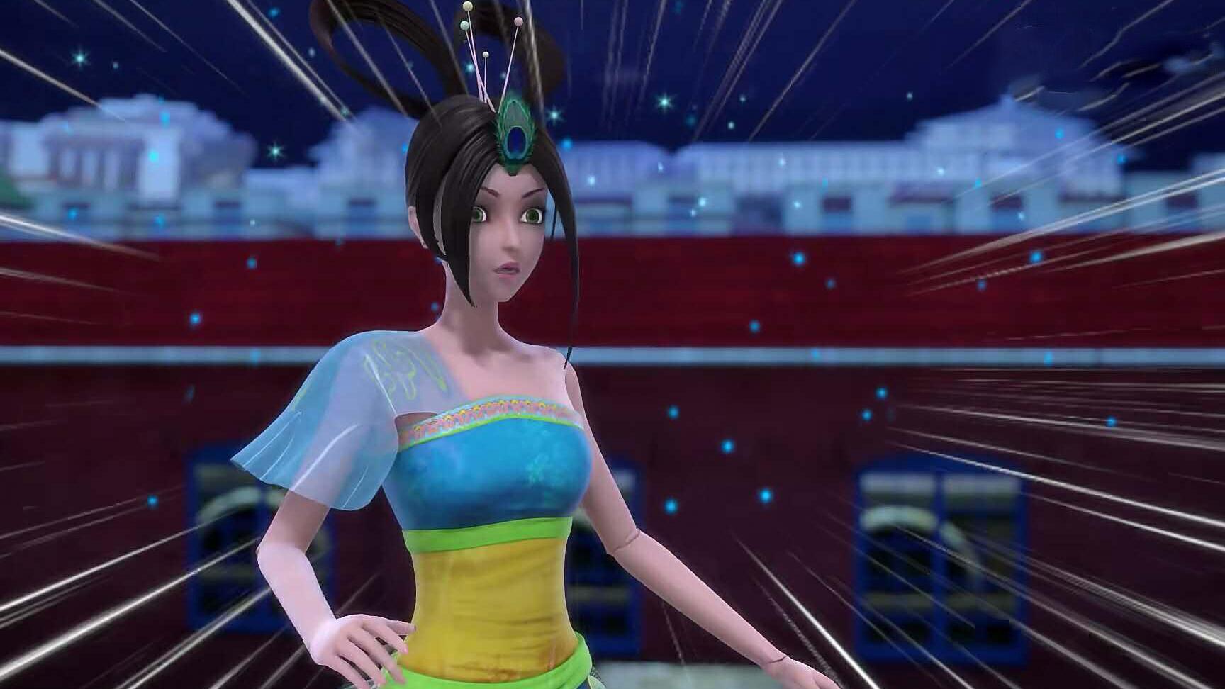 叶罗丽:其实蓝孔雀的真实身份,冰公主早就暗示