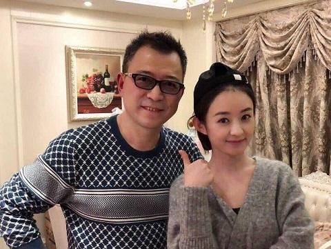 两次疑似偶遇赵丽颖和冯绍峰,五张照片全方位