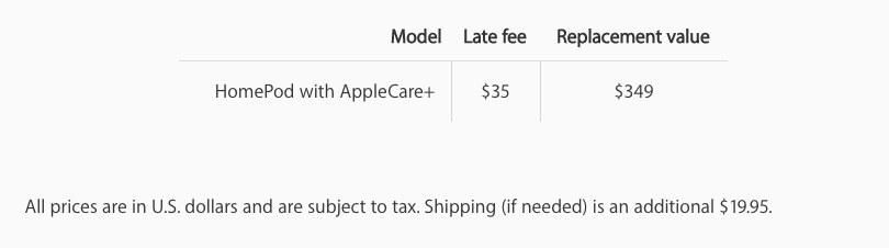 HomePod 修理费曝光：279 美元，超售价80%