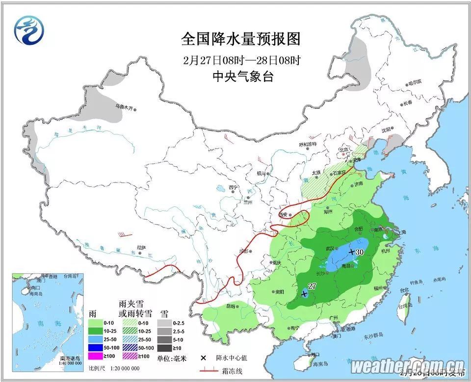 有风!有雨!还有雪!明天，冷空气又要杀回来啦!