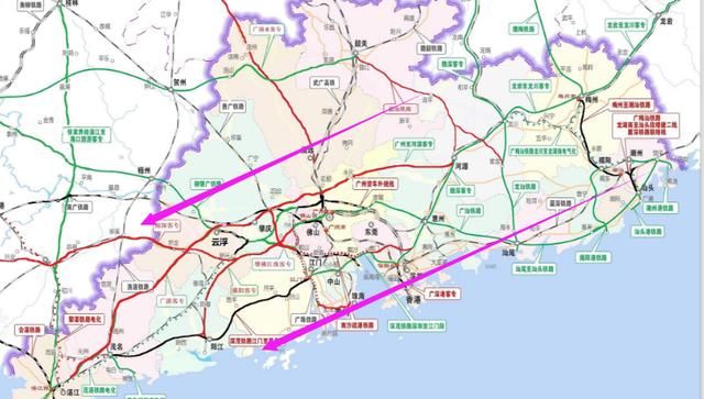 广西到广东又在规划一条高铁，共设20站，你家乡受益了吗？