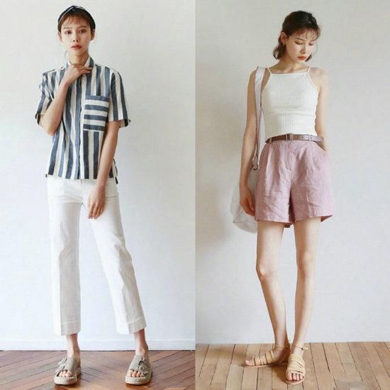 春美多品牌女装折扣:18套清爽简约的夏日基础