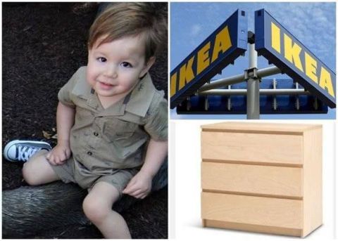 宜家抽屉压死男童