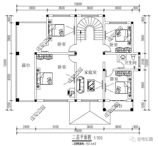 实拍6套农村别墅案例，1最实用3抗震，占地1亩的中式小院30万？