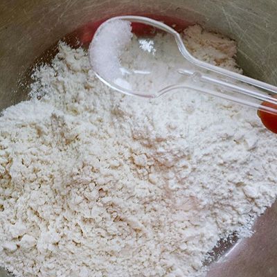 绿豆浆蔓越莓司康