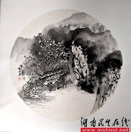 侗族青年画家杨绍啟(杨胜)：一笔一画 游于山水间