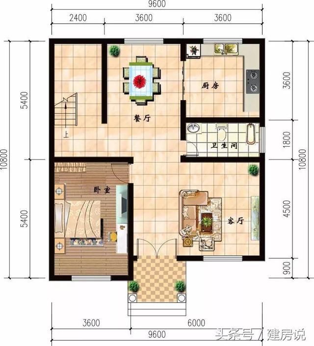 3款漂亮小洋房户型，农村建造这样的房子才最值得