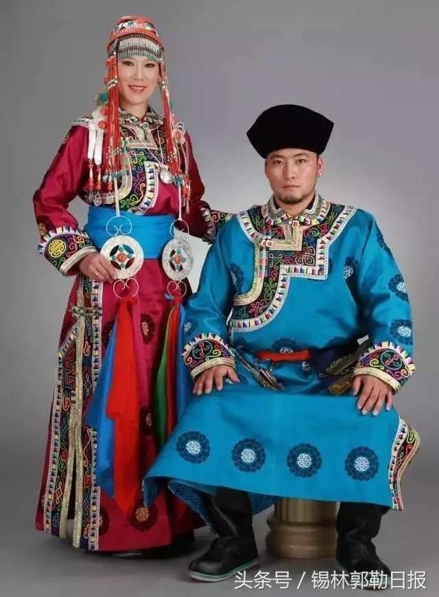 蒙古族各部落的传统服饰 不仅有慑人的美还有