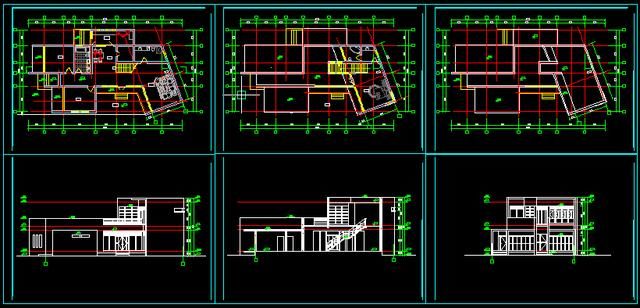 几种适合农村的别墅自建房，包括效果图和施工图