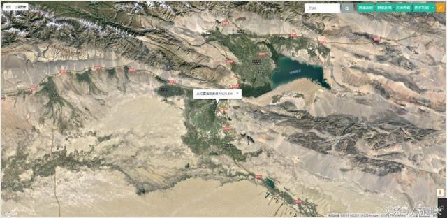 新疆高原反应？看卫星海拔地图