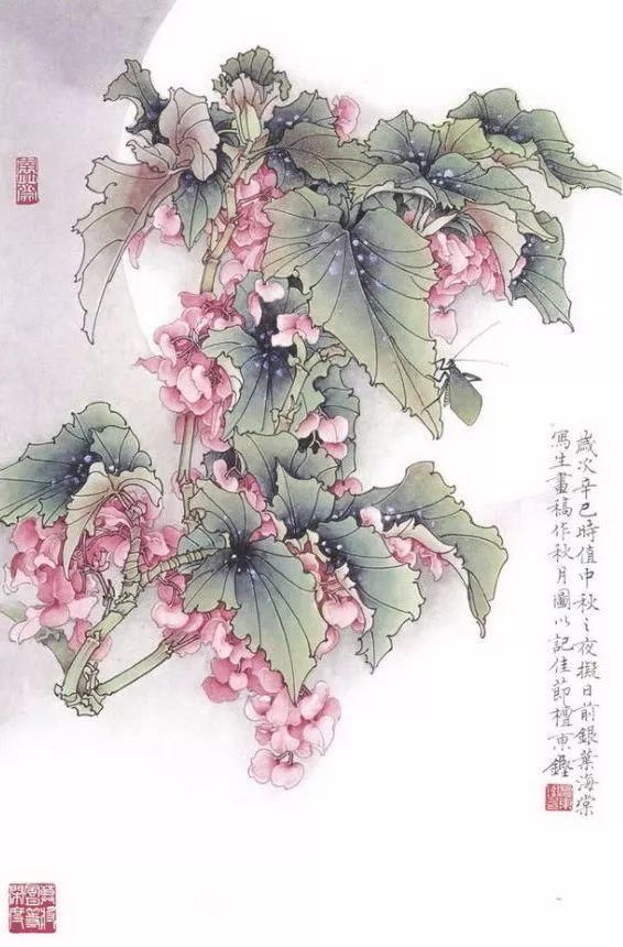 檀东铿｜工笔花鸟画赏析