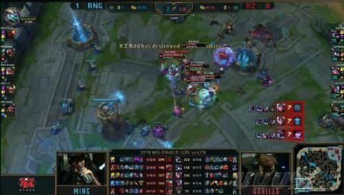 2018MSI总决赛第二场战报 RNG憾失好局遭kz