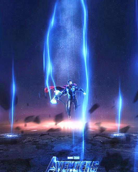 《复联4》曝幸存角色海报,鹰眼造型太帅,浩克