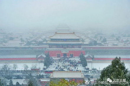北京预计明日还有雪 游故宫十问:参观时最该看