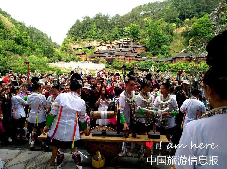 中国侗都贵州黎平肇兴谷雨节万人拥入上演五百年风俗劲爆