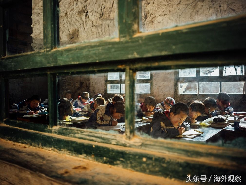 【推荐】甘肃天水山村小学里的童年生活图集