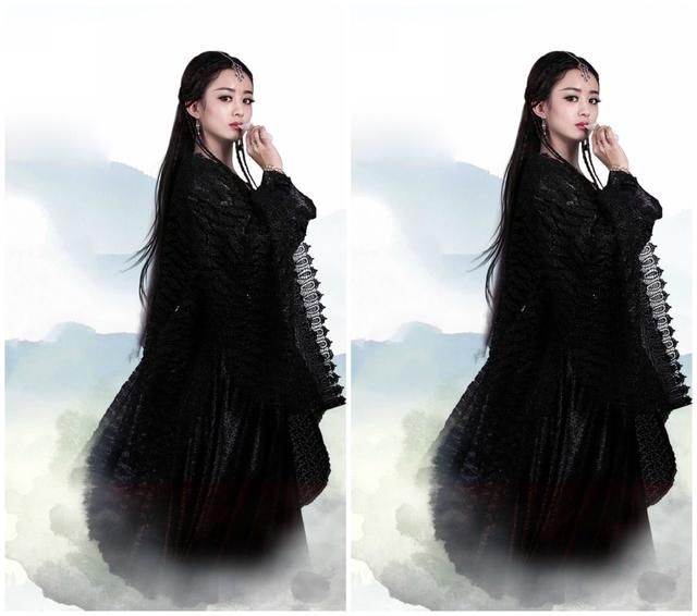 黑衣古装惊艳的才是真美女,没有最美只有更美的排名