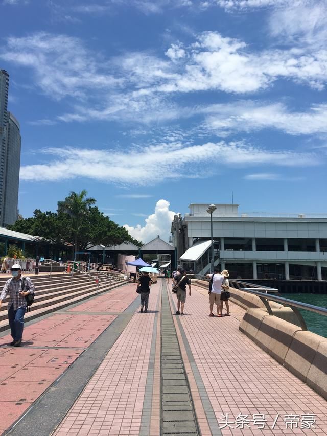 香港尖沙咀-维多利亚港-海港城