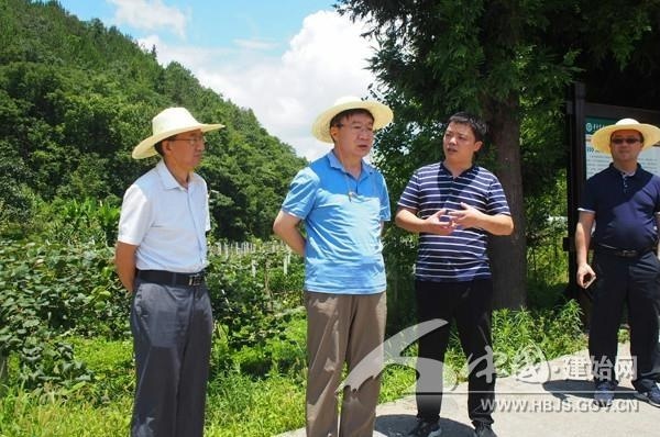 教育部民族教育发展中心领导到建始县调研