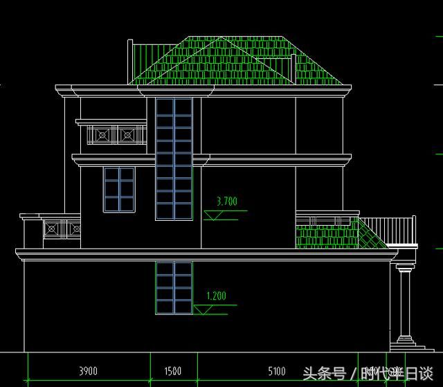 实用的两套两层别墅施工图纸