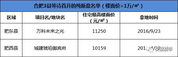 合肥18个2万+楼盘曝光!滨湖最贵3万+!刚需买房越等越崩溃~