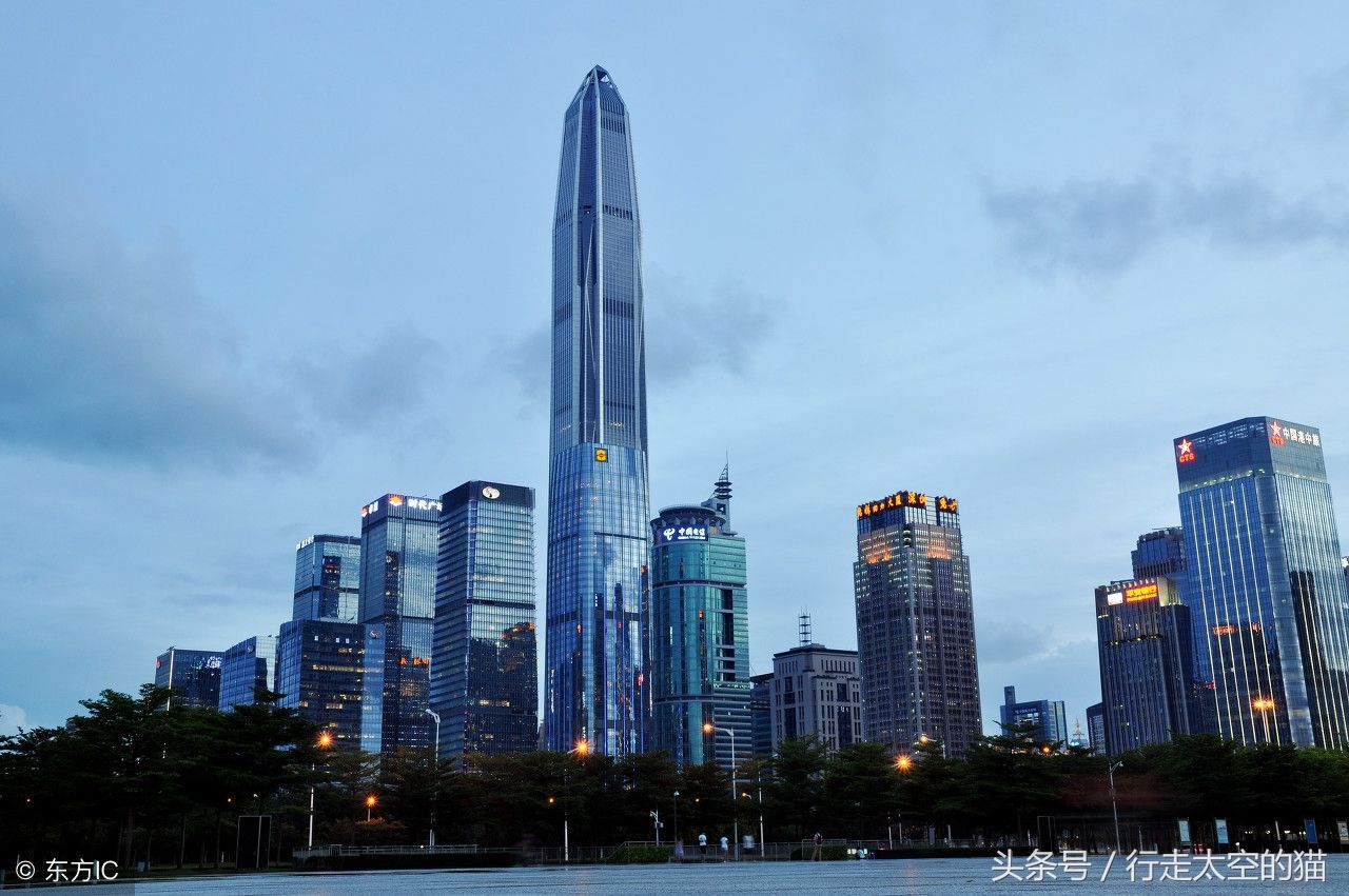 深圳平安国际金融中心，深圳最高水准的摩天大厦